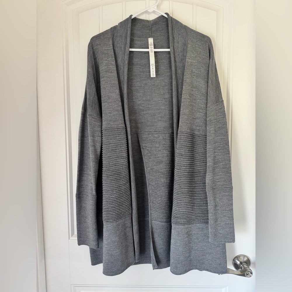 Lululemon Sit In Lotus Knit Sweater Cardigan